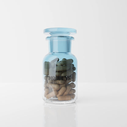 Happy Hour - A Single Mood Boosting Supplement Bottle