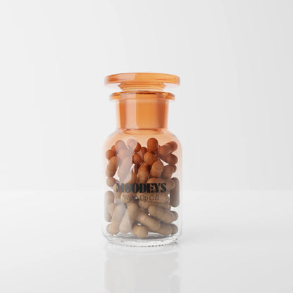 Wake-up call - brain supplement bottle